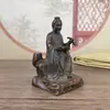 Antigua Miscelánea Vintage Aleación de Pátina Cobre Colección Rey de la Medicina Sun Simiao Estatua Adorno de Escritorio para el Hogar