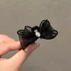 Presilha de cabelo elegante tipo bolha de nuvem, presilha de garra grande de alta qualidade e requintada para cabelos grossos, presilha tubarão versátil para penteados altos femininos