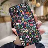 Adequado para capa de celular Samsung S25 Ultra, capa protetora A57, S24 design floral, capa macia de TPU, S26 PLUS design floral