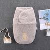 Cojín para Bebé Primavera, Otoño e Invierno Cojín para Recién Nacido Saco de Dormir Anti-sobresaltos Suministros para Bebé Recién Nacido Envoltura para Swaddling Toalla