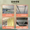 Fieltro de Rollo de Lana de Vidrio con Papel de Aluminio Grado A Ignífugo Aislamiento Acústico Aislamiento Algodón Invernadero Fábrica Ktv Material de Relleno para Pared