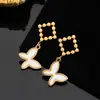 Nuevos Pendientes de Mariposa para Mujer, Estilo Veraniego, Exquisitos, Modernos y Versátiles, Pendientes de Diseño Sencillo Largo de Nicho, Estilo Hada