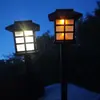 Luzes solares LED para áreas externas, pequenas casas, luzes de grama, pátio, jardim, rua, pequenas luzes de palácio