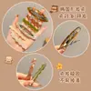 Pasador de Acetato Estilo Coreano de una Sola Barra Pinza Lateral Pinza para Flequillo Accesorio para el Cabello Exquisito Sensación de Alta Gama Pasador Pinza BB Pasador para Mujeres