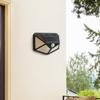 Luz Solar de Jardín Amazon Transfronteriza Luz Exterior con Sensor de Movimiento Corporal Decoración de Patio Iluminación de Caminos Venta al por Mayor de Fábrica