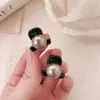 Acessórios de Cabelo de Pérola Cinza Sense de Alta Qualidade para Prender Cabelo tamanho pequeno Adorno de Cabeça Feminino Clipe Lateral para Franja Presilha de Cabelo de Princesa
