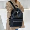 Mochila para mujer transfronteriza Mochila para mujer 2025 Nueva Cuero PU Suave Gran Capacidad Mochila Exportación Mochila Escolar Moderna Bolsa de Viaje para Mujer