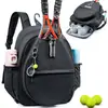 Mochila Deportiva Personalizada con 2 Raquetas, Bolsa Impermeable para Bádminton, Tenis, Pickleball, Mochila Cruzada Deportiva