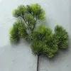 Tuya Ramas de Pino de Bienvenida Tuya Taihang Ramas en Maceta Decoración de Paisaje de Árbol Muerto Hojas de Pino de Plástico