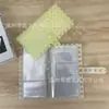Álbum de Tarjetas Transparente Multicapa al por Mayor Álbum de Tarjetas de Presentación Tipo Botón de 4 Cuadros Álbum de Almacenamiento para Tarjetas Pequeñas y de Estrella Álbum de Fotos Polaroid