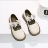 Nuevos Zapatos Infantiles de Otoño 2026 para Niñas Pequeñas, Elegantes Zapatos de Princesa, Zapatos Individuales de Cuero de Moda Estilo Coreano para Niñas 6350