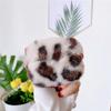Aplicável a Apple Airpods leopardo impressão pelúcia fone de ouvido capa protetora sem fio Bluetooth 1/2/3 geração pro pelúcia shell