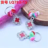 Peluca Accesorios de Rastas Anillo para el Cabello Goma para el Cabello Pinza para el Cabello Trenzada Adorno para el Cabello de Aleación Hueca con Pedrería Hebilla para el Cabello Colgante Resorte Pequeño Accesorio