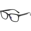 Marco pequeño espejo plano de lectura anti luz azul para hombres y mujeres moda Europea y Americana Amazon gafas tirachinas para hombres y mujeres combinan con todo