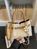 Bolso Cubo Grande de Color Sólido con Diseño de Nicho Estilo Coreano Nuevo Bolso de Mano Elegante Verano 2026 Bolso Cruzado de Moda