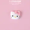 Serie de Gatitos Lindos de Dibujos Animados Accesorios de Resina DIY Pegamento de Crema Pasador Bolsa Llavero Taza de Agua Funda de Teléfono