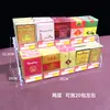 Supermercado Tienda de Conveniencia Pequeño Exhibidor de Cigarrillos Exhibidor Mostrador de Cigarrillos Escritorio Trapezoidal Caja Registradora Almacenamiento de Escritorio