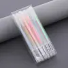 Caneta gel pastel de alto brilho cor macaron para diário de bordo, material para pintura artística, conjunto de pintura para grafite infantil, presente