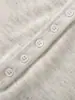 2613705-16-camisa base de otoño para mujer, de punto fino de 16 agujas, textura de lino ultrafino, corte ajustado, con cuello polo