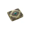Estuche Metálico para Cigarrillos en Relieve Retro para 20 Cigarrillos, Fabricante de Cajas de Regalo de Producto de Exportación Transfronteriza