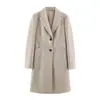 Venda Quente Internacional AliExpress Chegada Nova Primavera 2026 Versátil Estilo Casual Macio Acolchoado Ombro Casaco Jaqueta 3046331