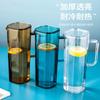 Tetera de Acrílico para Agua Fría Kettle Nórdico Colorido para Catering Jarra de Jugo Tetera de Plástico Taza de Agua Resistente a Caídas Tetera de Agua Set de Vasos de Agua