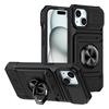 Funda para Teléfono Móvil Apple 18Promax con Ranura Oculta para Tarjeta, Modelo con Soporte de Anillo Magnético para Coche Iphone16