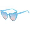 Nuevas Gafas de Sol de Moda Color Gelatina Borde Cortado Personalizadas para Fiesta Estilo Europeo y Americano Gafas de Sol de Celebridad de Internet Mismo Estilo