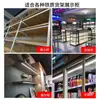 Fita de Luz LED Rígida 220V Alto Brilho Tira Longa Iluminação para Prateleira Comercial Vitrine Ímã de Sucção Sem Driver Necessário