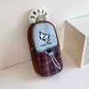 Estuche Portátil Estilo Dibujo Animado con Alto Valor Estético para Estudiantes de Preparatoria, Gran Capacidad, Caja de Papelería de Pie
