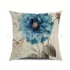 Explosivo Más vendido Planta Flor Decoración para el Hogar Funda de Cojín para Almohada de Sofá Múltiples Tipos Opcionales Ventas Directas de Fábrica