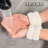Set de Tres Piezas de Diadema y Muñequeras para Lavado Facial con Lazo de Mariposa, Diadema Resistente al Agua para Lavado Facial, Venta al por Mayor