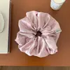 Scrunchie de Alta Qualidade com Textura de Cetim Estilo Coreano, Versátil para o Dia a Dia, Elástico de Cabelo Despojado, Acessório de Cabelo Elegante e Requintado para Mulheres