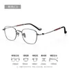 Óculos Estilosos de Aro Pequeno com Armação de Titânio Puro de Alta Qualidade K68026 Armação de Óculos de Grau Masculina Ultraleve Danyang Eyewear