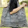 Bolsa de Compras Dobrável de Grande Capacidade Transfronteiriça Desenho Animado Japonês Impermeável Tecido Oxford Bolsa Ecológica Bolsa de Ombro Único para Compras Atacado