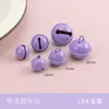 Sinos Pintados Coloridos Atacado 14-22mm Pingentes Pequenos Charms Acessórios para Chaveiro DIY Sino Redondo Pequeno para Pet