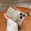 Capa original galvanizada fosca adequada para iPhone 18 Pro Max, transforma-se instantaneamente em 18 com grande janela de exibição, capa de celular rígida anti-queda Apple 17