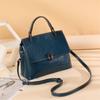 Bolsa Feminina Transfronteiriça Bolsa de Mão em Couro de Vaca Nova Moda Elegante Bolsa de Mão Feminina Versátil para Todas as Ocasiões Bolsa de Ombro Feminina em Couro Genuíno Moda