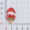 Brochetas de Fruta con Lentejuelas Creativas Hechas a Mano DIY Pegamento de Crema Resina Accesorios Pequeños Decoración para Zuecos Materiales al Por Mayor