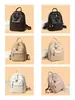 Mochila Cruzada para Mujer 2026, Mochila Casual de Cuero PU de Color Sólido para Viajes Diarios, Bolso de Madre con Múltiples Compartimentos de Doble Hombro