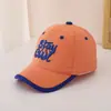 Boné de Baseball de Primavera para Meninas de 2-7 Anos, Algodão Bordado com Letras "Stay Cool", Boné de Baseball com Proteção Solar para Meninos Atacado