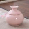 Mini Pote Cerâmico Pequeno Pote de Pó Cosmético Pote de Chá Selado com Tampa Frasco de Pílulas Frasco Antigo para Batom Rouge