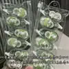 Cinta correctora de gato trébol de cuatro hojas de gel estilo Ins de alto valor para estudiantes, transparente, portátil, linda, pequeña cinta correctora