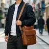Bolsa Portátil para Tableta Estilo Business Casual Personalizado para Viajes Cotidianos Impermeable Múltiples Capas de Almacenamiento Bolso de Hombro para iPad y Computadora