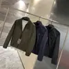 ¡Lujoso y Reversible! Chaqueta Táctica de Nylon + Forro Polar Importado Austriaco para Hombre, Temporada Primavera y Otoño, Cuello Alto, Abrigo Corto con Forro Polar