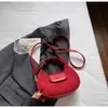 Bolso Bandolera Estilo Coreano Nicho Estilo Extranjero Bolso Dumpling para Mujer 2025 Otoño Nuevo Retro Empalme Tendencia Bolso de Hombro Cruzado