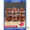 Rack de Armazenamento de Basquete Rack de Armazenamento de Bolas para Jardim de Infância Rack de Bolas para Ginástica de Crianças Escolares Futebol Basquete Vôlei