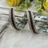 Cinta Jacquard Rayada Nueva de 1 cm para Textiles del Hogar, Bolsas, Ribetes de Sombreros, Tiras Laterales de Ropa Infantil y Accesorios de Vestimenta