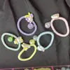 Con anillo decorativo para el pelo color cuerda elástica alta banda de goma en caja lindos accesorios para el pelo de bebé niños oso no daña el pelo