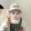 Chapéu de Bebê Verão Estilo Fino Respirável Amigo da Pele Chapéu de Sol Proteção Solar Boné de Beisebol para Meninos e Meninas
